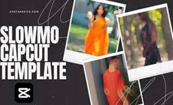 slowmo capcut template