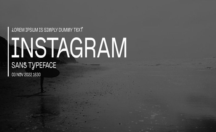 instagram font