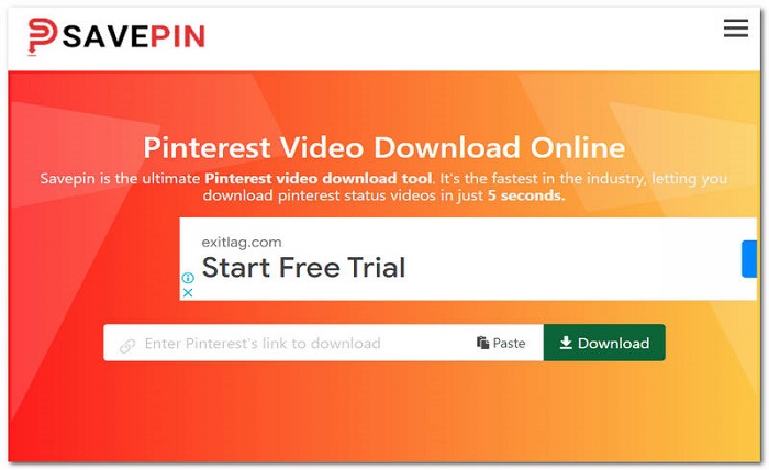 pinterest video download by link