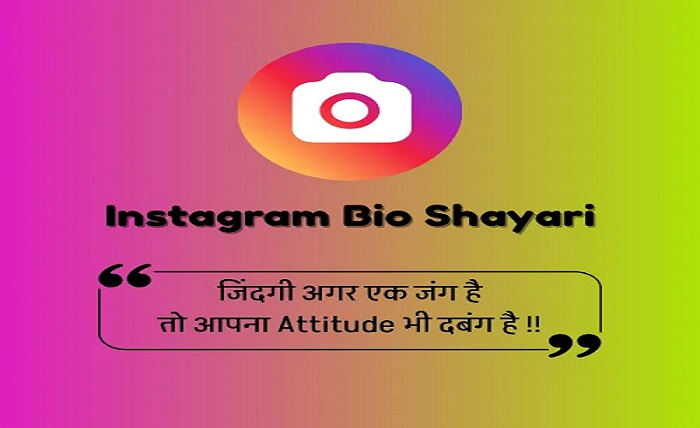इंस्टाग्राम बायो इन हिंदी attitude